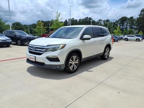 White Diamond Pearl 2016 Honda Pilot EX