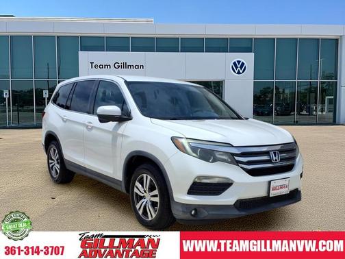 White Diamond Pearl 2016 Honda Pilot EX