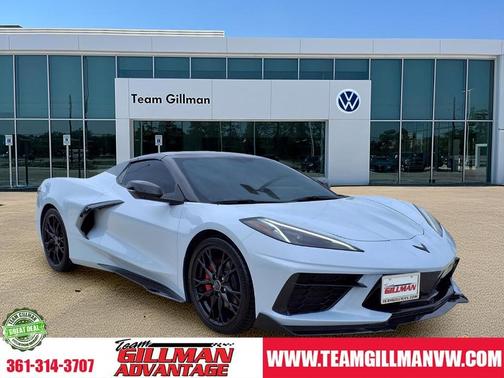 Ceramic Matrix Gray Metallic 2023 Chevrolet Corvette Stingray w/2LT