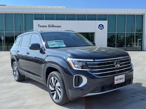 Deep Black Pearl Effect 2026 Volkswagen Atlas 2.0T SE W/TECHNOLOGY