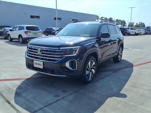 Deep Black Pearl Effect 2026 Volkswagen Atlas 2.0T SE W/TECHNOLOGY