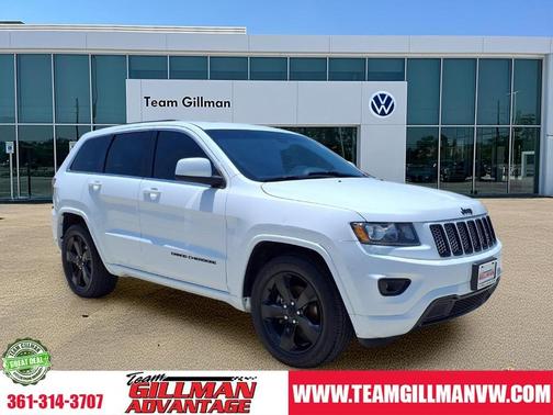 Bright White Clearcoat 2015 Jeep Grand Cherokee Altitude