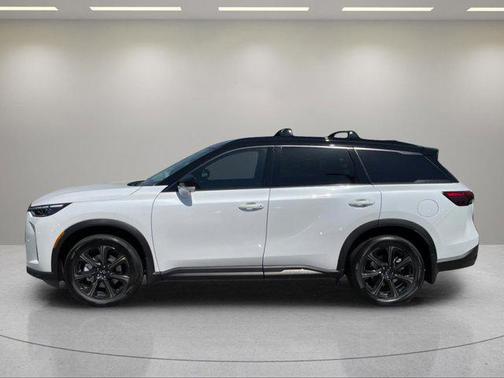 Radiant White/Black Obsidian 2026 INFINITI QX60 AUTOGRAPH