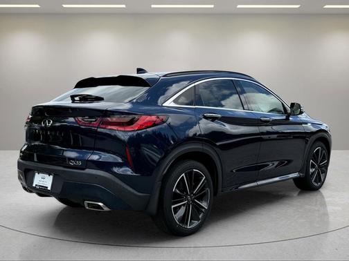 Hermosa Blue 2023 INFINITI QX55 LUXE