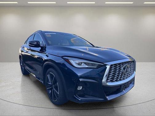 Hermosa Blue 2023 INFINITI QX55 LUXE
