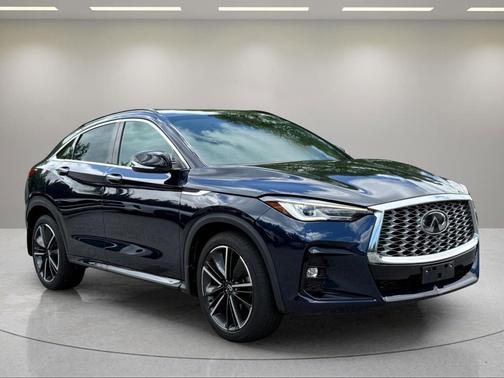 Hermosa Blue 2023 INFINITI QX55 LUXE