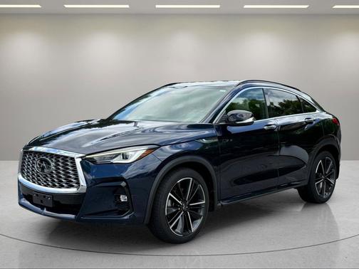 Hermosa Blue 2023 INFINITI QX55 LUXE