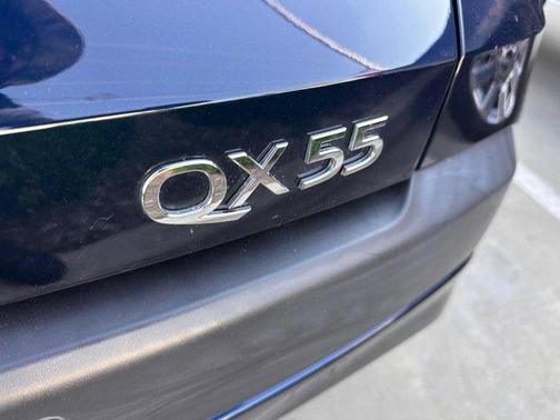 Hermosa Blue 2023 INFINITI QX55 LUXE