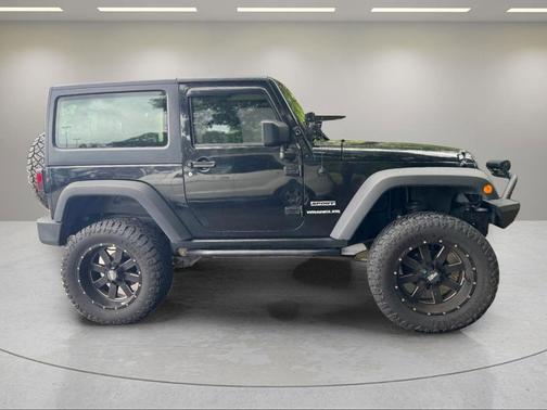 Black Clearcoat 2012 Jeep Wrangler Sport
