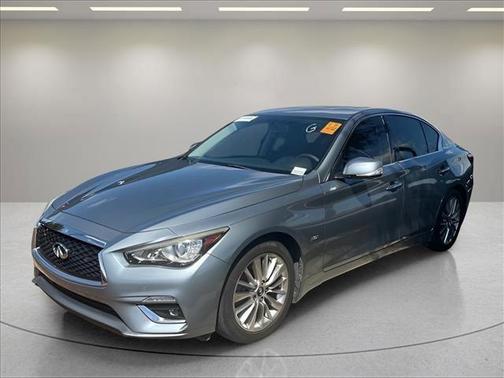 Hagane Blue 2018 INFINITI Q50 3.0t LUXE