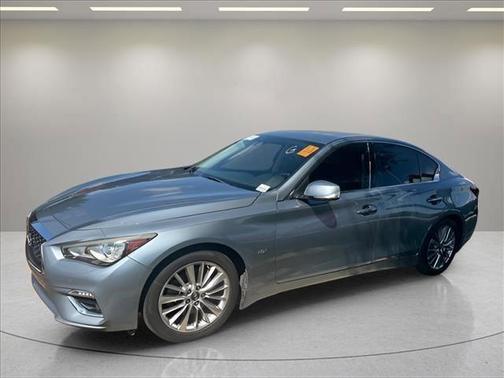 Hagane Blue 2018 INFINITI Q50 3.0t LUXE