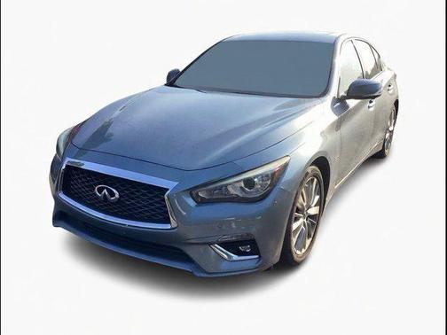 Hagane Blue 2018 INFINITI Q50 3.0t LUXE