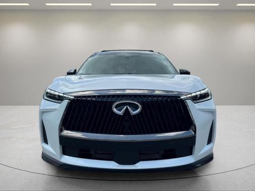 Radiant White/Black Obsidian 2027 INFINITI QX60 AUTOGRAPH