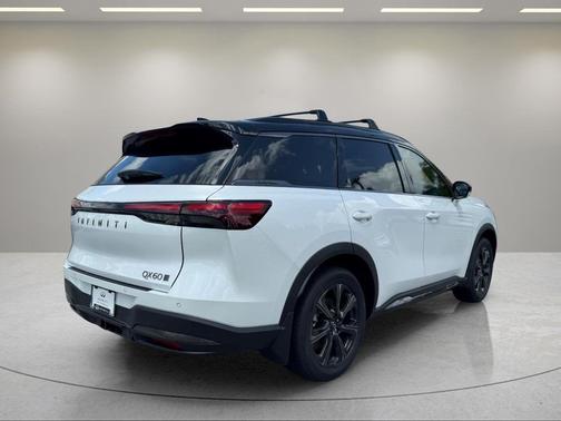 Radiant White/Black Obsidian 2027 INFINITI QX60 AUTOGRAPH