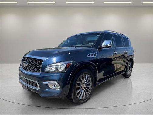 Hermosa Blue 2015 INFINITI QX80 Base