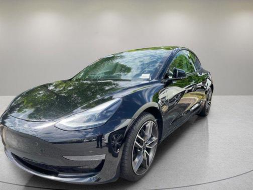 Solid Black 2023 Tesla Model 3 Standard Range