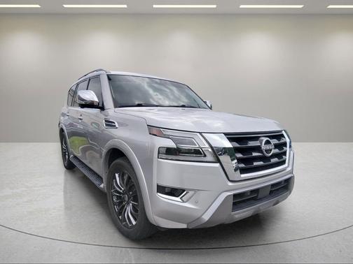 Brilliant Silver Metallic 2023 Nissan Armada Platinum 2WD