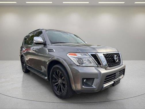 Gun Metallic 2019 Nissan Armada Platinum