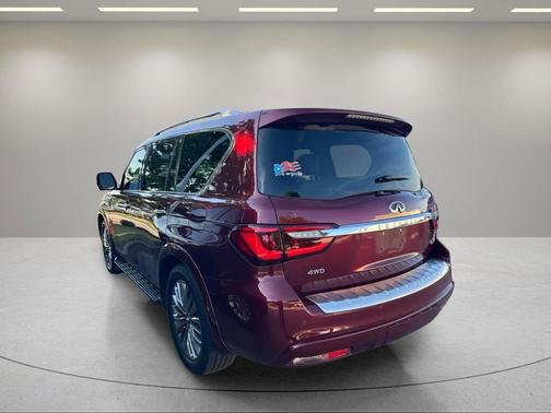 Coulis Red 2021 INFINITI QX80 SENSORY AWD