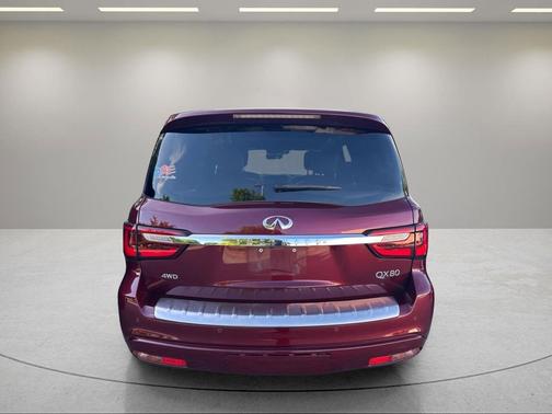 Coulis Red 2021 INFINITI QX80 SENSORY AWD