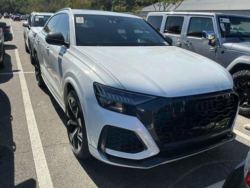 Glacier White Metallic 2021 Audi RS Q8 4.0T