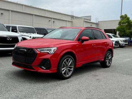 Progressive Red Metallic 2024 Audi Q3 45 S line Premium Plus