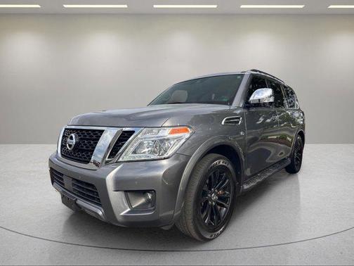 Gun Metallic 2019 Nissan Armada Platinum