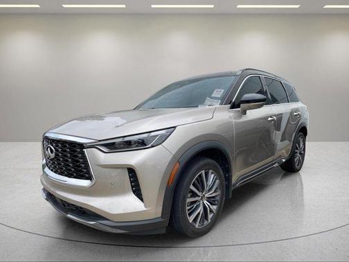 Warm Titanium/Black Obsidian 2023 INFINITI QX60 AUTOGRAPH