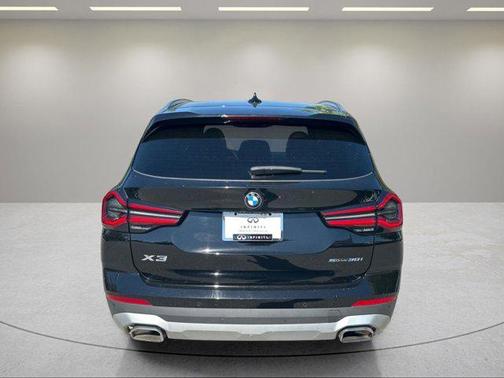 Jet Black 2022 BMW X3 sDrive30i