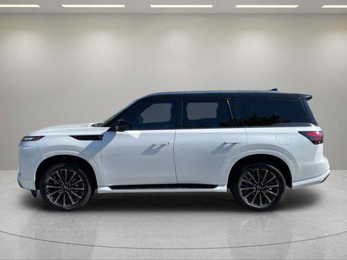 Radiant White/Black Obsidian 2026 INFINITI QX80 AUTOGRAPH AWD
