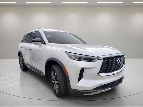 Majestic White 2022 INFINITI QX60 SENSORY