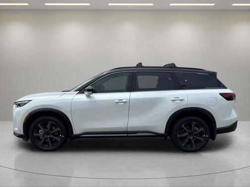 Radiant White/Black Obsidian 2027 INFINITI QX60 AUTOGRAPH