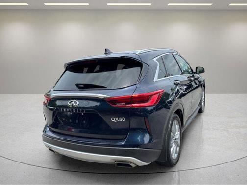 Hermosa Blue 2021 INFINITI QX50 LUXE
