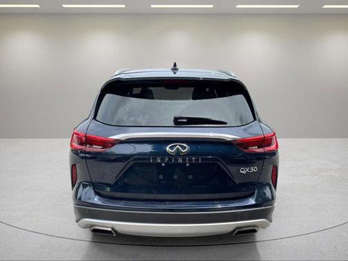 Hermosa Blue 2021 INFINITI QX50 LUXE
