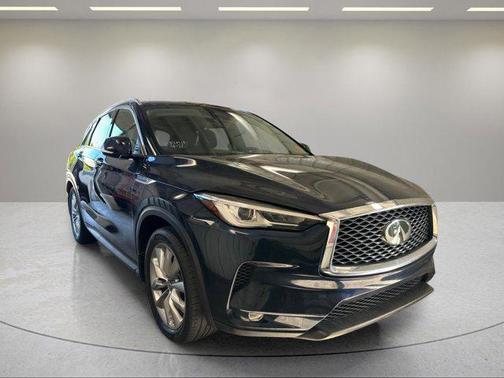 Hermosa Blue 2021 INFINITI QX50 LUXE