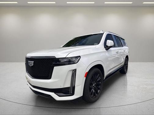 Crystal White Tricoat 2023 Cadillac Escalade Sport Platinum