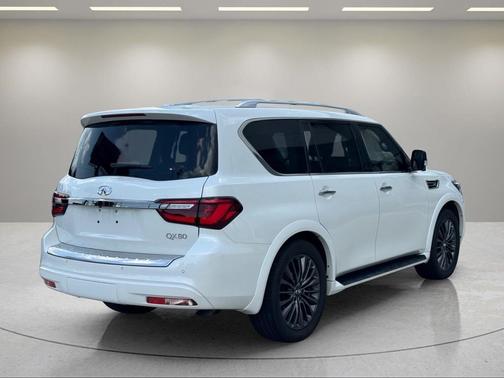 Moonstone White 2023 INFINITI QX80 PREMIUM SELECT