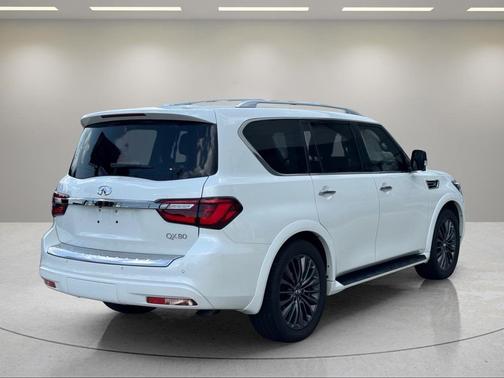 Moonstone White 2023 INFINITI QX80 PREMIUM SELECT