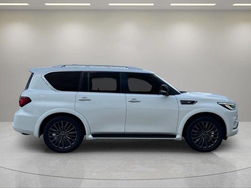 Moonstone White 2023 INFINITI QX80 PREMIUM SELECT