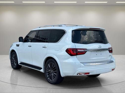 Moonstone White 2023 INFINITI QX80 PREMIUM SELECT