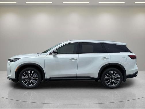 Radiant White 2027 INFINITI QX60 LUXE AWD