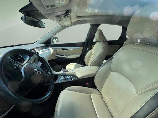 Beige 2022 INFINITI QX50 ESSENTIAL AWD