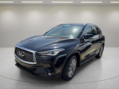 Beige 2022 INFINITI QX50 ESSENTIAL AWD