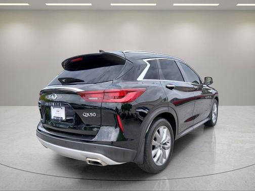 Beige 2022 INFINITI QX50 ESSENTIAL AWD