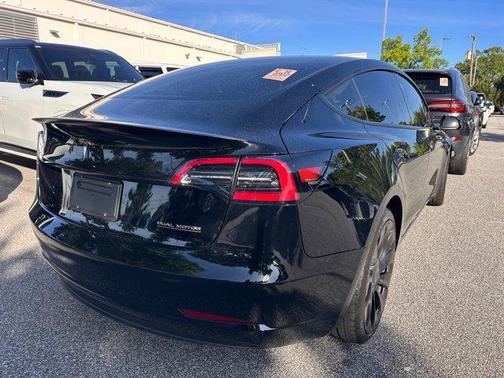 Solid Black 2023 Tesla Model 3 Performance