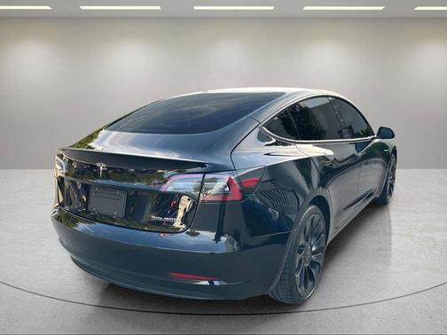 Solid Black 2023 Tesla Model 3 Performance