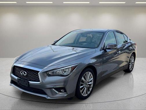 Graphite Shadow 2018 INFINITI Q50 3.0t LUXE