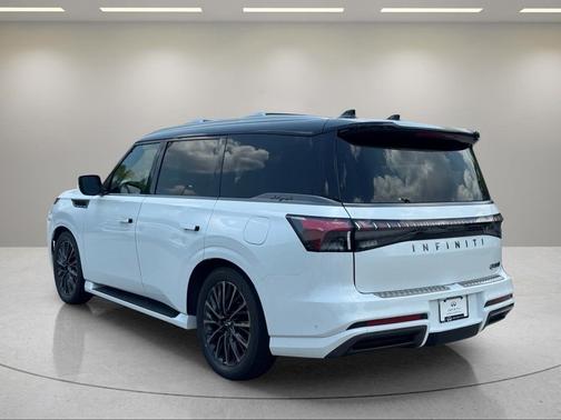 Radiant White/Black Obsidian 2027 INFINITI QX80 AUTOGRAPH