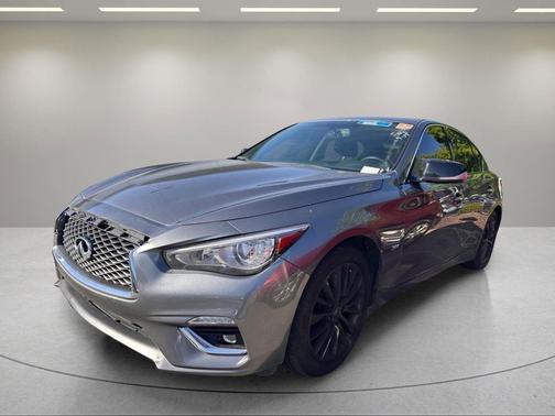 Graphite Shadow 2019 INFINITI Q50 3.0t LUXE