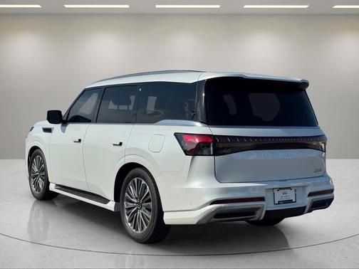 Radiant White 2027 INFINITI QX80 Luxe